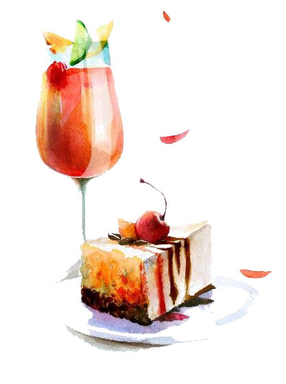 Svg Free Cocktail Drawing Food - Birthday Wishes With A Cake And Wine Transparent PNG - 422x600 - Free Download on - Food Transparent PNG Free Download