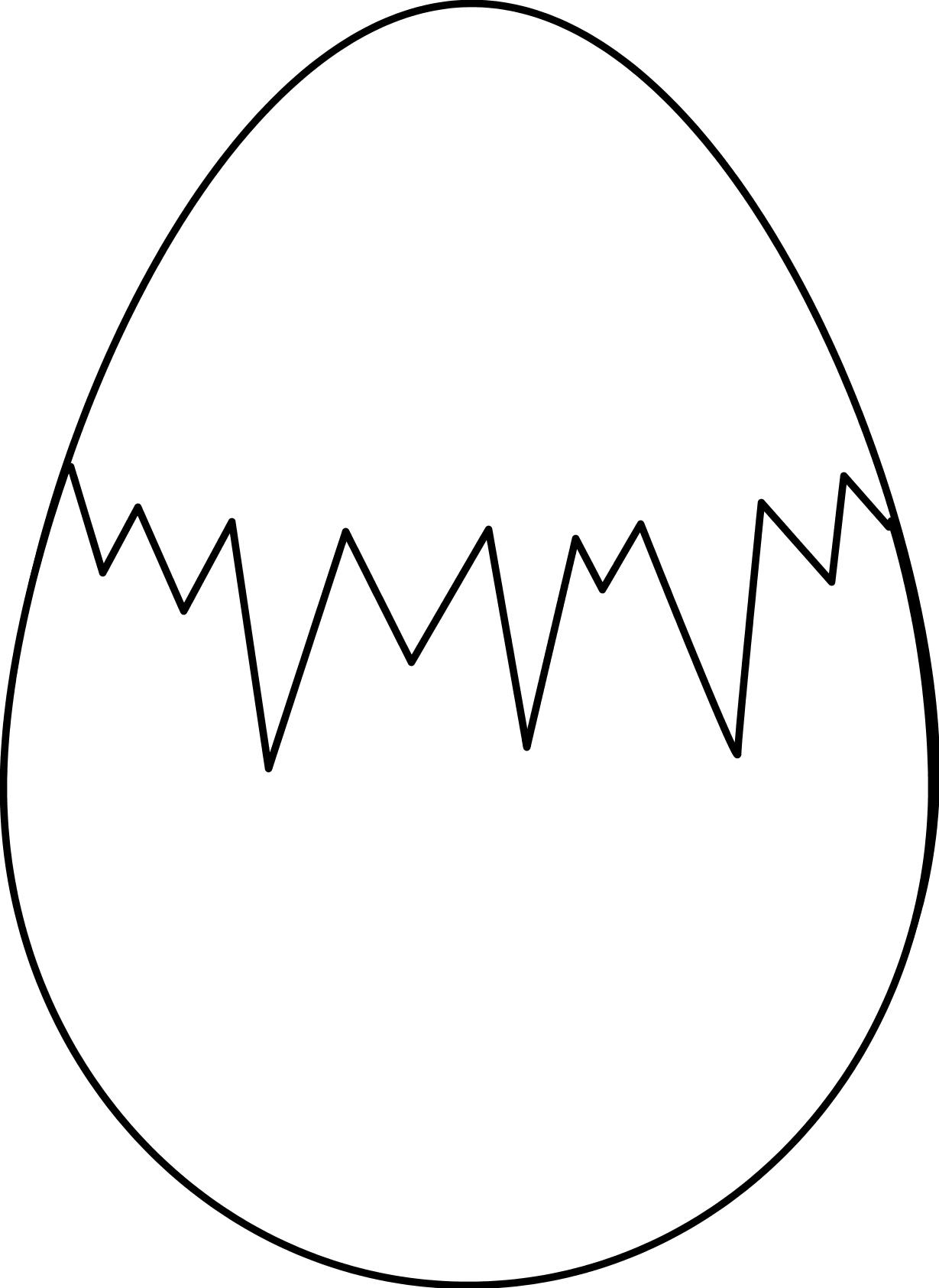 Free Egg Clipart Black And White Food Clip Art - Egg In Black And White - Free Transparent PNG Clipart Images Download. - Food Transparent PNG Free Download