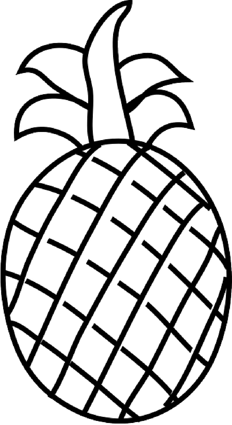 Black, Apple, Food, Fruit, Outline, Drawing, White - Line Drawing Of Fruits - Free Transparent PNG Clipart Images Download. - Food Transparent PNG Free Download