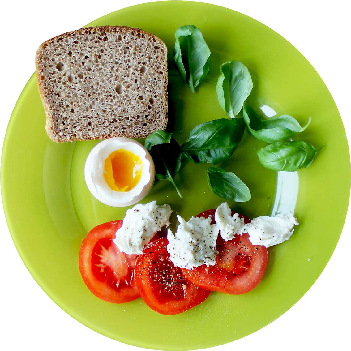 Free Healthy Breakfast Clipart - Food On Plate Top View - Free Transparent PNG Clipart Images Download. - Food Transparent PNG Free Download