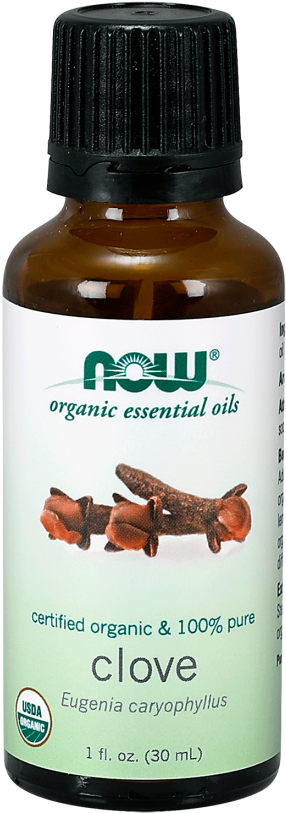 Clove Oil, Organic - Now Foods - Organic Essential Oil Clove - 1 Fl. Oz. Transparent PNG - 388x880 - Free Download on - Food Transparent PNG Free Download