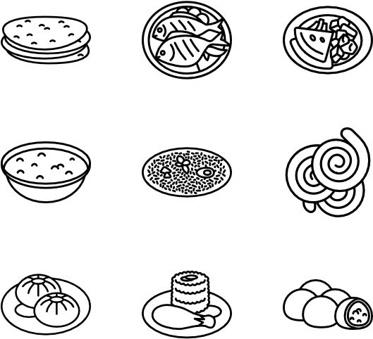 Indian Food - Indian Food Vectors Png Transparent PNG - 600x564 - Free Download on - Food Transparent PNG Free Download