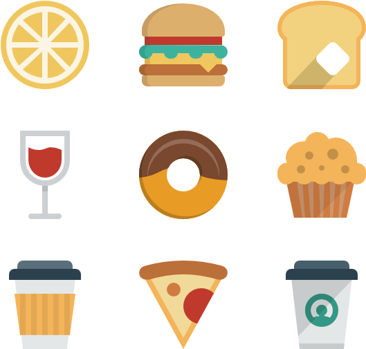Food Illustration Png - Coffee 5'x7'area Rug Transparent PNG - 600x564 - Free Download on - Food Transparent PNG Free Download