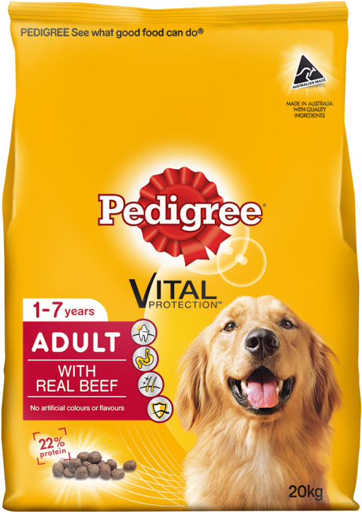 Pedigree Real Beef Dog Food 20kg-a151342 - Pedigree Dog Food Png Transparent PNG - 750x750 - Free Download on - Food Transparent PNG Free Download