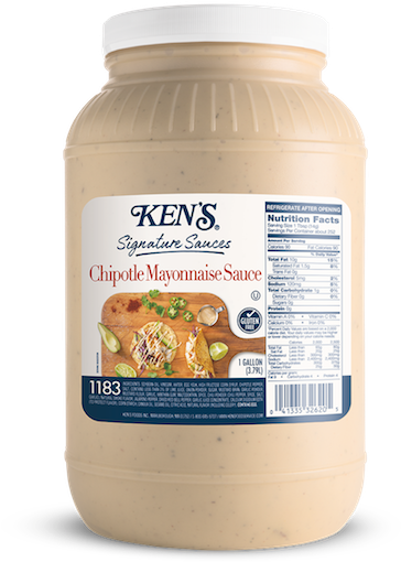 Ken's Signature Chipotle Mayonnaise - Ken's Foods Transparent PNG - 399x576 - Free Download on - Food Transparent PNG Free Download