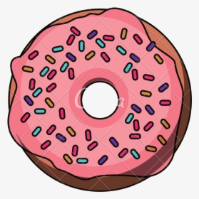 Donut Cartoon Png - We Will Miss You Coworker, Transparent - Food Transparent PNG Free Download