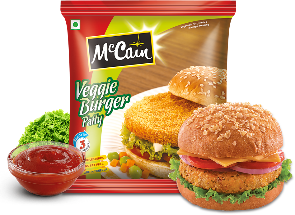 Mccain Frozen Veggie Burgers Patties - Macan Food Transparent PNG - 973x701 - Free Download on - Food Transparent PNG Free Download