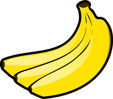 Banana Bunch Fruit Food Bananas Fruits Yel - Banana Clipart - Free Transparent PNG Clipart Images Download. - Food Transparent PNG Free Download