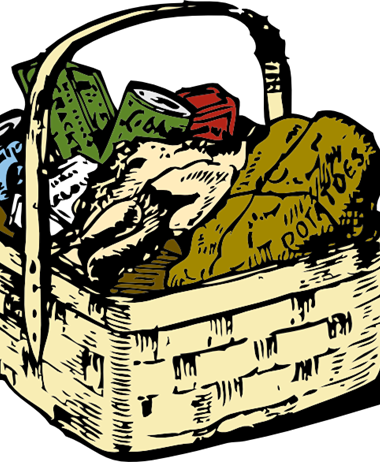 Christmas Food Baskets Delivered - Basket Of Food - Free Transparent PNG Clipart Images Download. - Food Transparent PNG Free Download