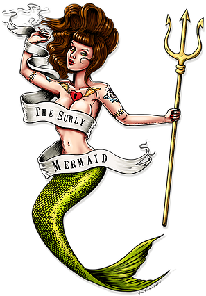 Chef Steve Thomas' The Surly Mermaid Food Truck And - Surly Mermaid Food Truck - Free Transparent PNG Clipart Images Download. - Food Transparent PNG Free Download