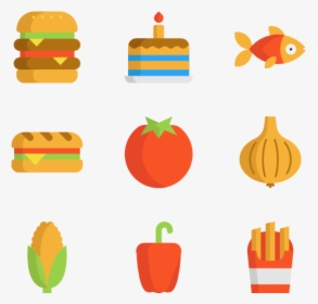 Nutrition Packs Vector - Food Flat Vector Png, Transparent - Food Transparent PNG Free Download