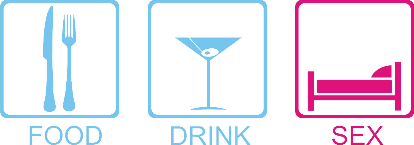 Free Vector Food, Drink, Sex Funny T-shirt - Food And Drinks Vector - Free Transparent PNG Clipart Images Download. - Food Transparent PNG Free Download