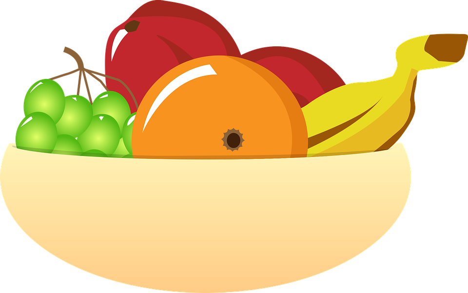 Fruit Bowl, Fruits, Food, Fresh, Diet - Ваза Для Фруктов Рисунок - Free Transparent PNG Clipart Images Download. - Food Transparent PNG Free Download