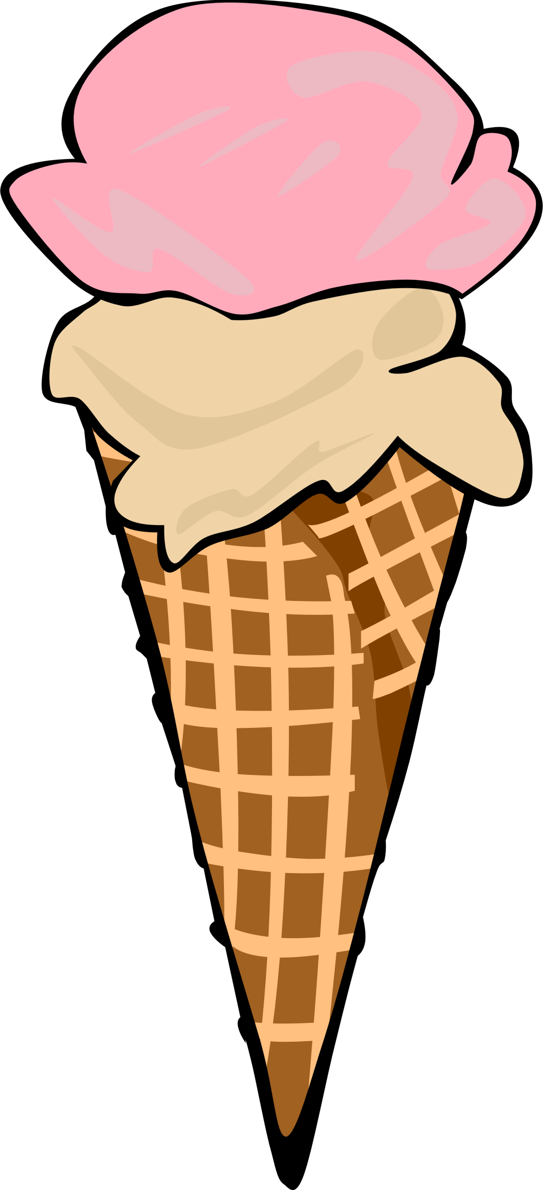 Food, Desserts, Ice Cream Cones, Waffle, - Ice Cream Cone Clip Art - Free Transparent PNG Clipart Images Download. - Food Transparent PNG Free Download