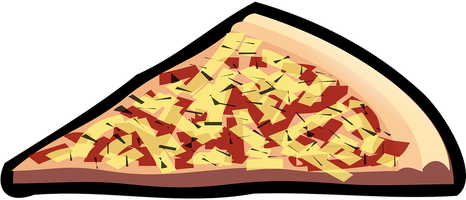 Pizza, Food, Slice, Cheese, Italian, Fast Food - Pizza Slice Clip Art - Free Transparent PNG Clipart Images Download. - Food Transparent PNG Free Download