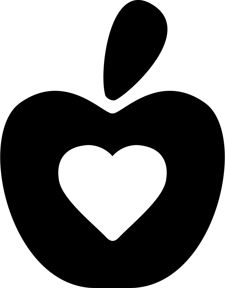 Healthy Food Symbol Of An Apple With A Heart Comments - Symbol Of Healthy Foods - Free Transparent PNG Clipart Images Download. - Food Transparent PNG Free Download