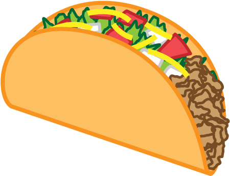 11 Free Mexican Food Clipart Free Cliparts That You - Let's Taco Bout It Rectangular Belt Buckle, Pale Blue/dark - Free Transparent PNG Clipart Images Download. - Food Transparent PNG Free Download