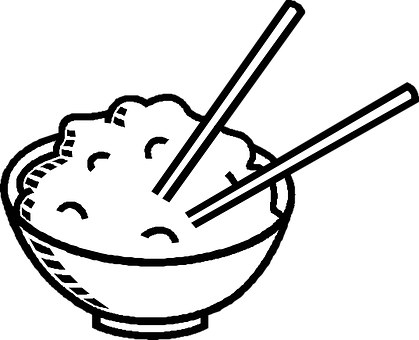 Chopsticks Chinese Food Bowl Rice Chopstic - Rice Clip Art - Free Transparent PNG Clipart Images Download. - Food Transparent PNG Free Download