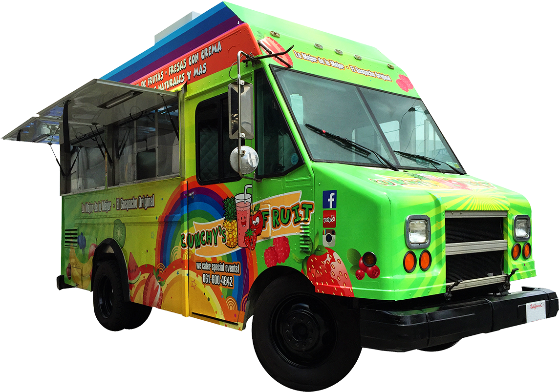 Cunchys Fruit Snow Cone Food Truck - Food Trucks Png - Free Transparent PNG Clipart Images Download. - Food Transparent PNG Free Download