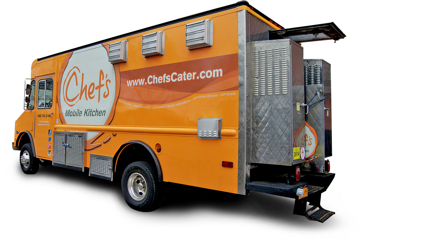 Chef's Catering Bus - Chefs Catering Food Truck - Free Transparent PNG Clipart Images Download. - Food Transparent PNG Free Download
