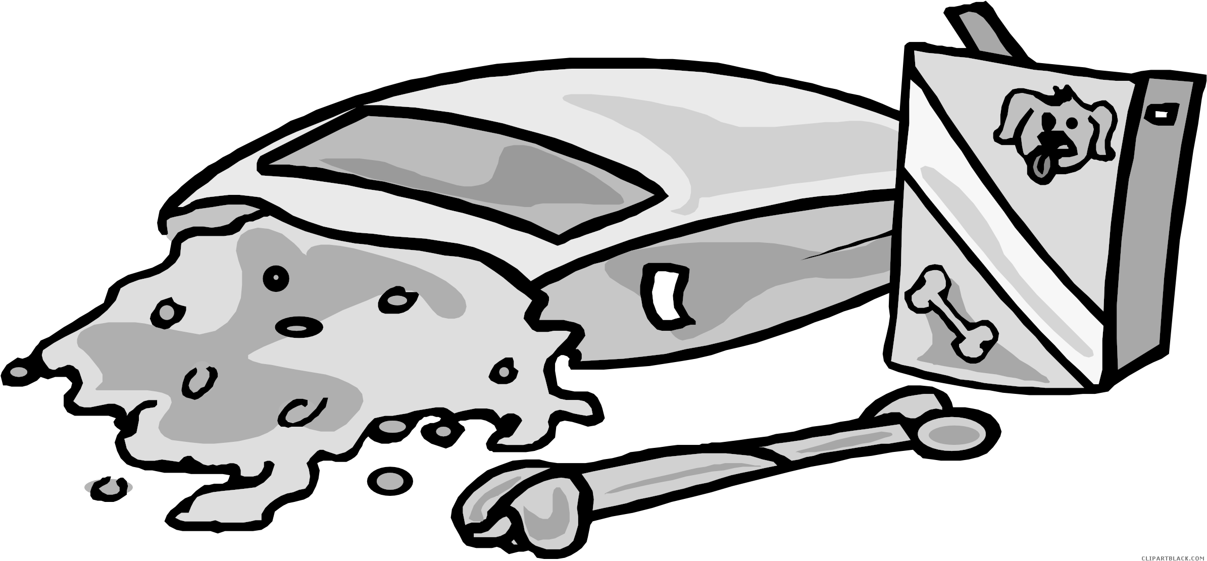 Dog Animal Free Black White Clipart Images Clipartblack - Dog Food - Free Transparent PNG Clipart Images Download. - Food Transparent PNG Free Download