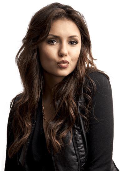 Nina Dobrev Favorite Color Food Movie Book Music Biography - Katherine Pierce Transparent PNG - 400x547 - Free Download on - Food Transparent PNG Free Download