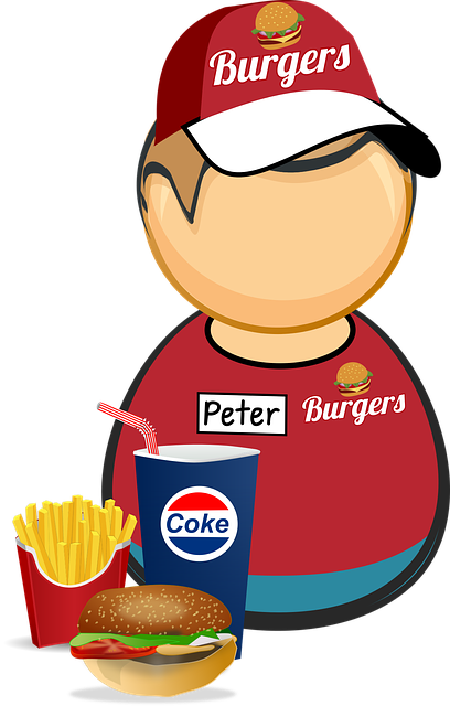 Advantages Of The Franchise Business Model - Fast Food Worker Clipart - Free Transparent PNG Clipart Images Download. - Food Transparent PNG Free Download