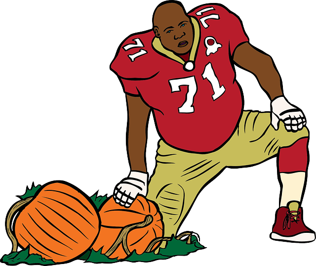 Food, Pumpkin, Cartoon, Big, Sports, Football, Player - Animated Moving Football Players Transparent PNG - 640x538 - Free Download on - Food Transparent PNG Free Download