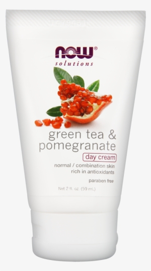 Product Description - Now Foods Green Tea & Pomegranate Day Cream Transparent PNG - 495x880 - Free Download on - Food Transparent PNG Free Download