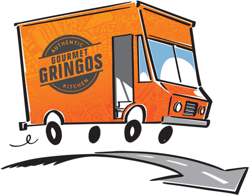 Gourmet Gringos - Food Truck Vector Logo Png Transparent PNG - 506x422 - Free Download on - Food Transparent PNG Free Download
