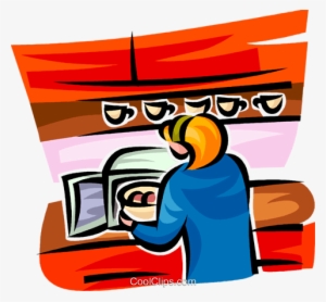 Woman Cooking In The Microwave Royalty Free Vector - Food Transparent PNG - 480x445 - Free Download on - Food Transparent PNG Free Download