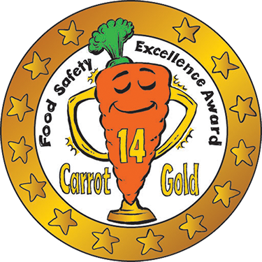 14 Carrot Gold Award - Food Safety Awards Transparent PNG - 375x375 - Free Download on - Food Transparent PNG Free Download