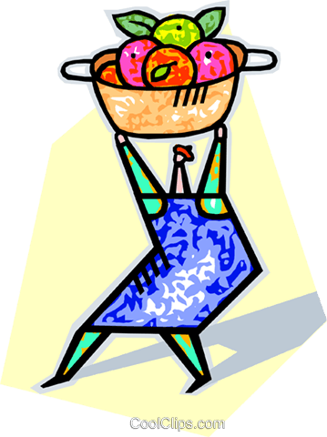 Human Form With A Bowl Of Fruit Royalty Free Vector - Food - Free Transparent PNG Clipart Images Download. - Food Transparent PNG Free Download