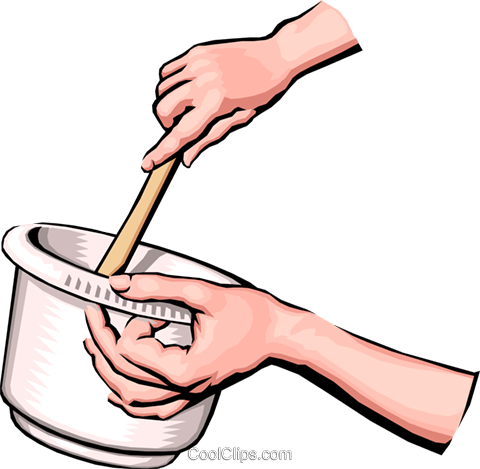 Hände Die Zubereitung Von Speisen Vektor Clipart Bild - Preparing Food Clipart - Free Transparent PNG Clipart Images Download. - Food Transparent PNG Free Download