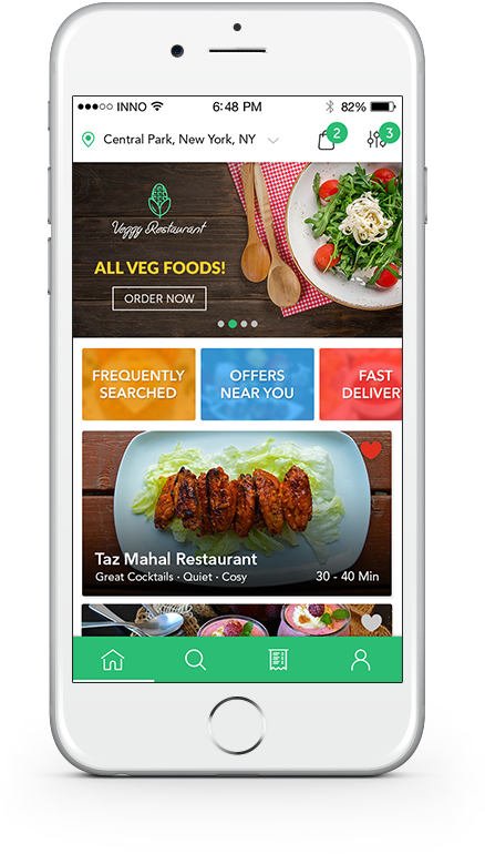 Ubereats Like Food Delivery App For Your Business - Much Does It Cost To Develop A Food Delivery Transparent PNG - 438x770 - Free Download on - Food Transparent PNG Free Download