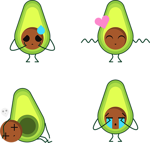 These Mascots Were Made For A Game Promoting Healthy - Food Mascots Png - Free Transparent PNG Clipart Images Download. - Food Transparent PNG Free Download