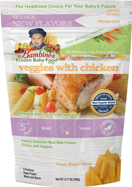 Bambinos Baby Food Frozen Star Shaped Meals - Seafood Baby Food Transparent PNG - 425x600 - Free Download on - Food Transparent PNG Free Download