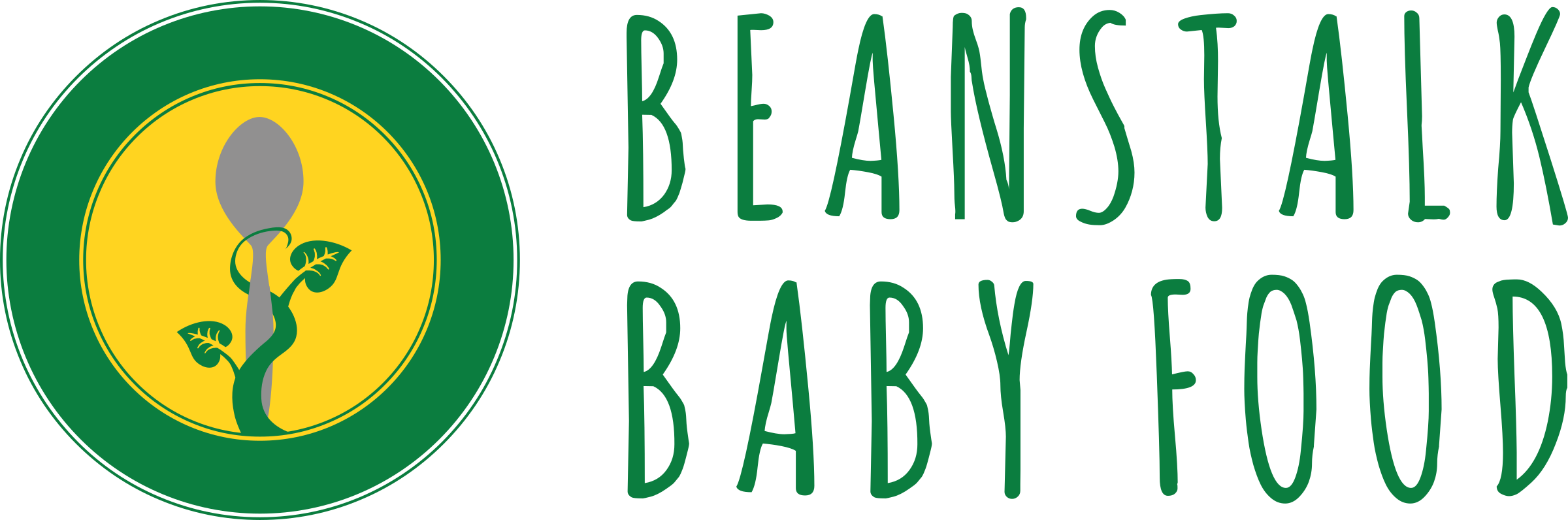 Beanstalk Baby Food Logo Png Transparent - Baby Food Transparent PNG - 2400x796 - Free Download on - Food Transparent PNG Free Download