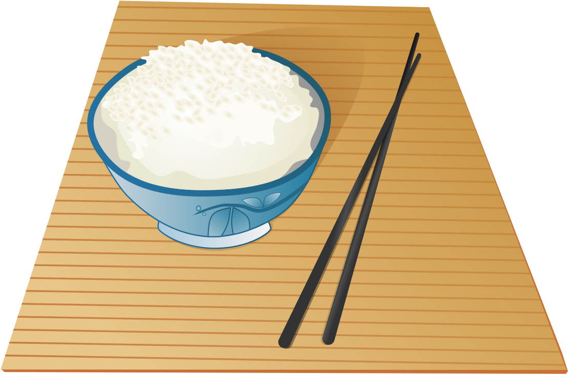 Japanese Food Clipart Chopstick - Rice Food Vector Png - Free Transparent PNG Clipart Images Download. - Food Transparent PNG Free Download
