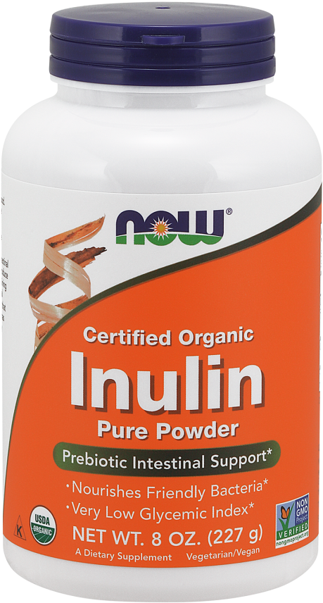 Inulin Powder, Organic - Now Foods - Inulin Powder Pure Fos - 8 Oz. Transparent PNG - 492x880 - Free Download on - Food Transparent PNG Free Download
