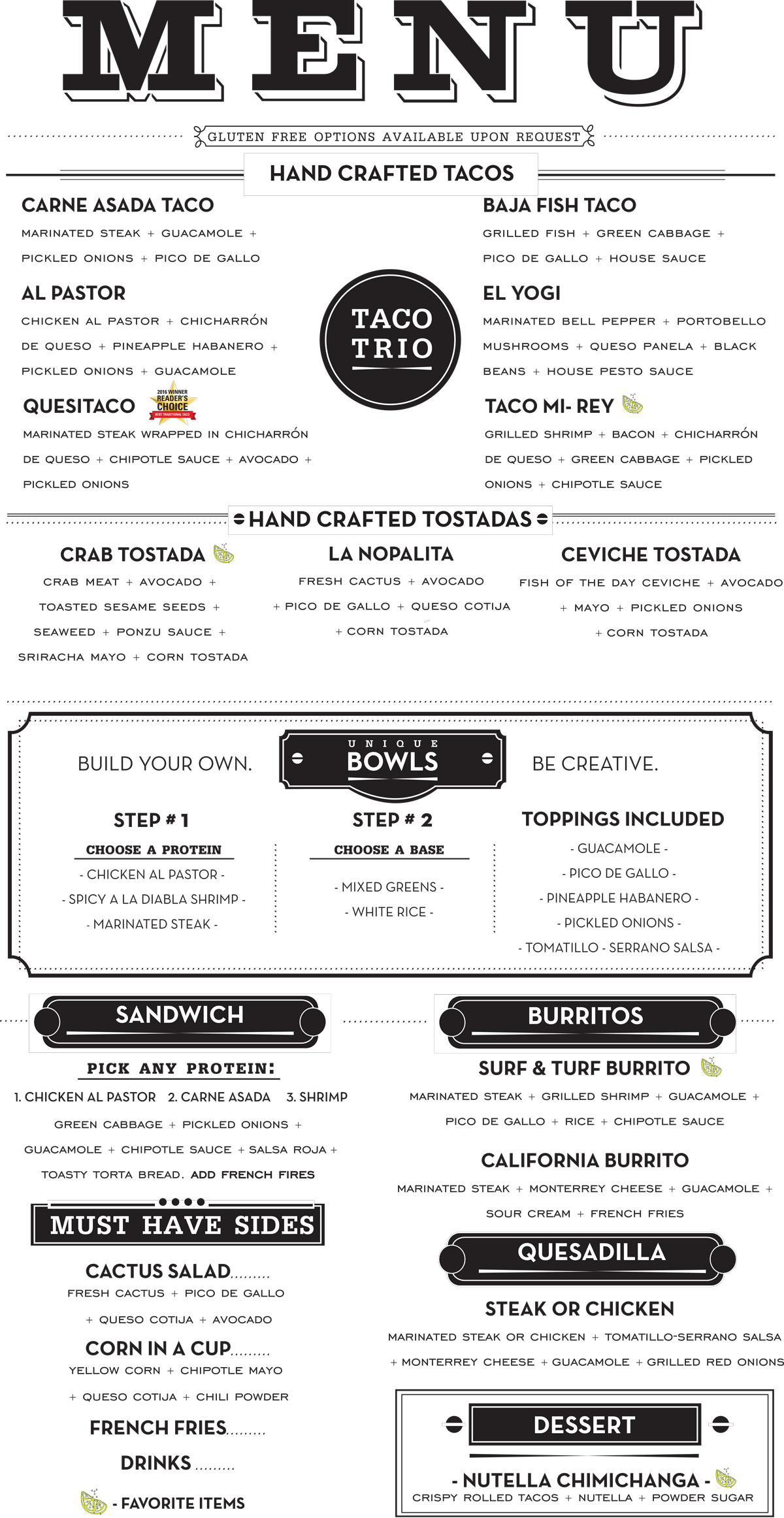 Menu Salt Limemenu - Salt Food Truck Menu Transparent PNG - 1200x2324 - Free Download on - Food Transparent PNG Free Download