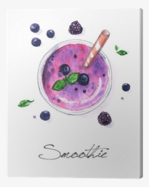 Watercolor Food Painting - Smoothie Watercolour Transparent PNG - 400x400 - Free Download on - Food Transparent PNG Free Download