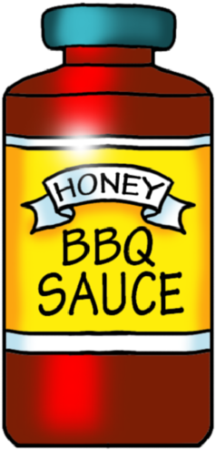 Honey Bbq Sauce Food Amp Drink Clipart Pinterest Clip - Clip Art Bbq Sauce Transparent PNG - 243x500 - Free Download on - Food Transparent PNG Free Download