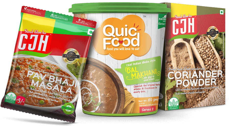 Vinayak Foods Group, Quicfood, Cjh, Indian Spices, - Vinayak Foods, HD Png Download - Food Transparent PNG Free Download