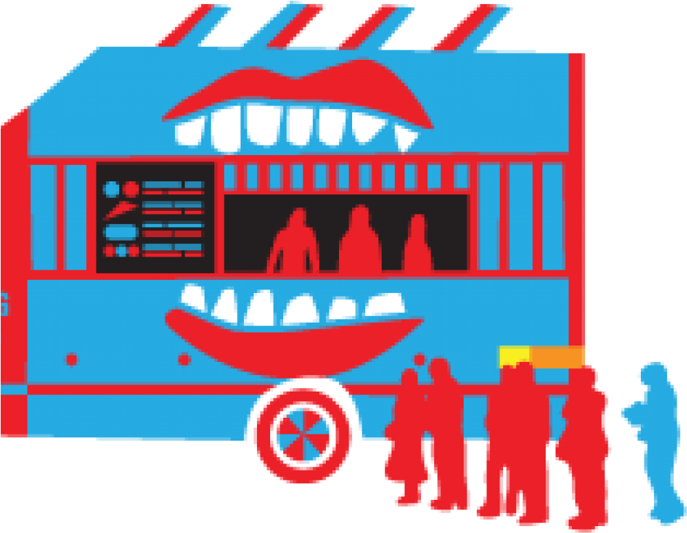The Middle Feast Food Truck - Food Truck Red And Blue - Free Transparent PNG Clipart Images Download. - Food Transparent PNG Free Download