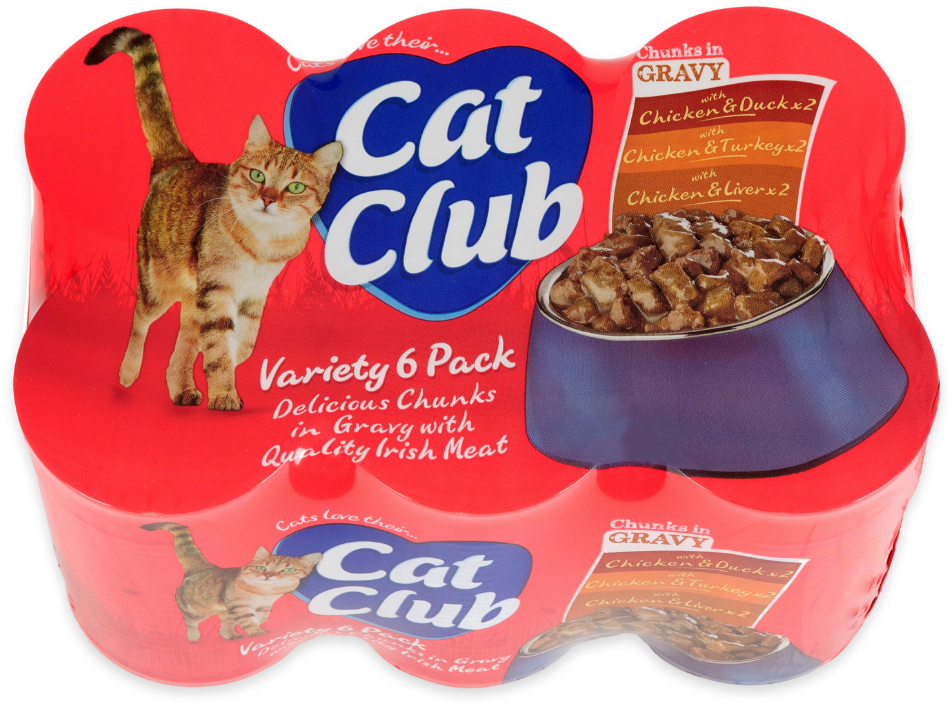 Cat Club Chunks In Gravy - Cat Club Pet Food Transparent PNG - 1190x874 - Free Download on - Food Transparent PNG Free Download