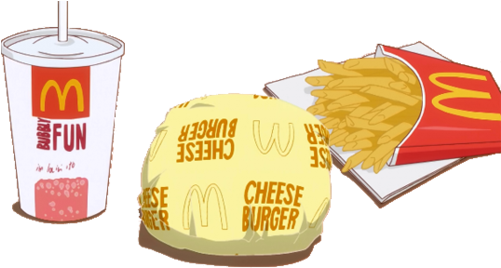 Mcdonalds Fries Tumblr Transparent - Food Overlays Transparent PNG - 500x279 - Free Download on - Food Transparent PNG Free Download