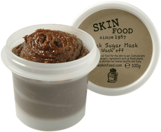 Skinfood Black Sugar Mask Wash Off - Skin Food Black Sugar Mask Wash Off Transparent PNG - 640x579 - Free Download on - Food Transparent PNG Free Download