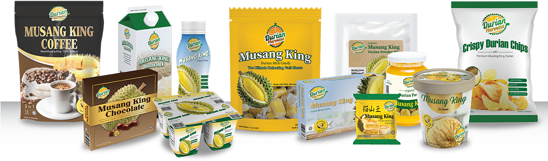 Durian Harvests Is Part Of The Plantations International - Food Transparent PNG - 1128x347 - Free Download on - Food Transparent PNG Free Download