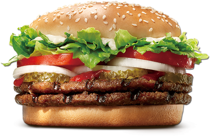 King Whopper Hamburger Burgers Food Cheeseburger Fast - Food Png Transparent PNG - 800x800 - Free Download on - Food Transparent PNG Free Download